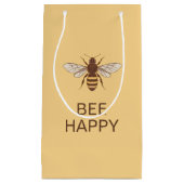 BEE HAPPY JAUNE SAC FOURRE-TOUT avec QUEEN BEE (Devant)