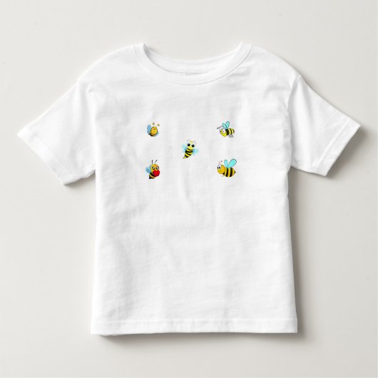 Bee Happy Kinder Shirts (Voorkant)