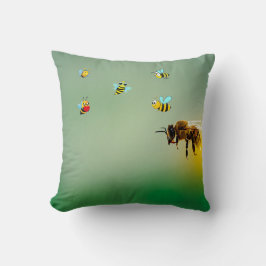 Bee Happy Kussen