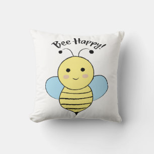 Bee Happy Kussen
