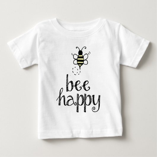 Bee Happy Little T-Shirt (Voorkant)
