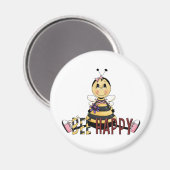 Bee Happy Magneet (Voorkant / Achterkant)