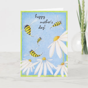 Bee Happy Moederdag Card Kaart