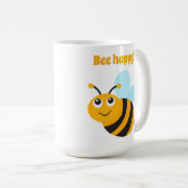Bee happy Mug (Devant droit)