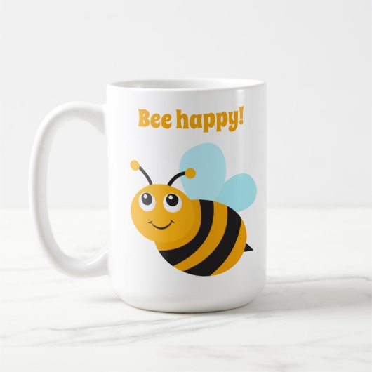 Bee happy Mug (Gauche)
