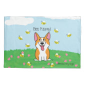 Bee Happy Pillowcase Kussensloop (Achterkant)