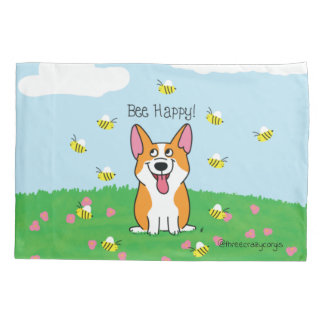 Bee Happy Pillowcase Kussensloop