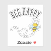 Bee Happy Sticker (Vel)