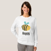 Bee Happy T-shirt (Voorkant volledig)