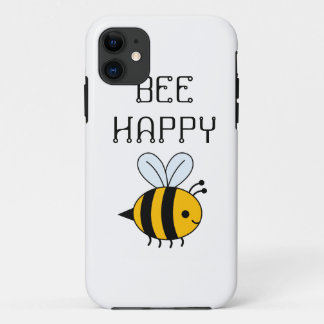 BEE HAPPY-TELEFOONGEVAL iPhone 11 HOESJE