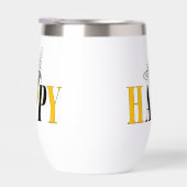 Bee Happy Thermal Tumbler (Rechts)