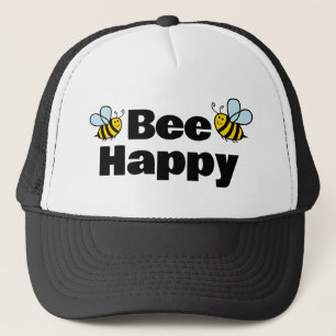 Bee Happy trucker hoed voor imker Trucker Pet