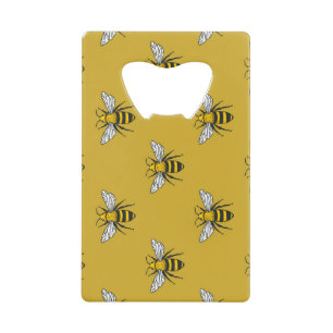 Bee Haven : Motif jaune Vintage