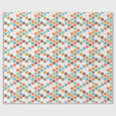 Bee Hive Module Patroon Cadeaupapier (Vlak)