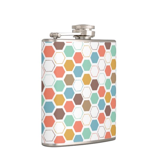 Bee Hive Module Patroon Heupfles (Rechts)