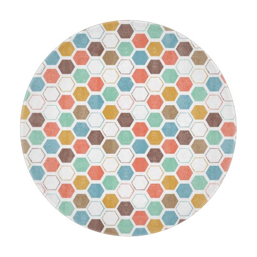 Bee Hive Module Patroon Snijplank (Voorkant)