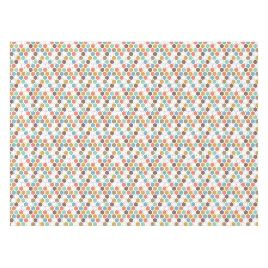 Bee Hive Module Patroon Tafelkleed (Voorkant (Horizontaal))