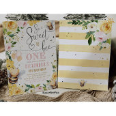 Bee Honey Invitation Anniversaire Girl So Sweet to