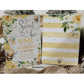 Bee Honey invitation Anniversaire So Sweet to Bee