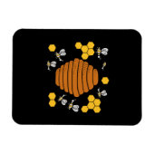 Bee Honeycomb Magneet (Horizontaal)
