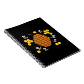 Bee Honeycomb Notitieboek (Rechterzijde)