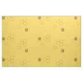 Bee Honeycomb Pattern Stof (Fat Quarter)