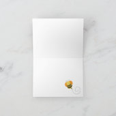 Bee Hop Bumble Bee Foled Merci notes (Intérieur)