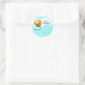 BEE HOP ROUND Bumblebee Favoriser les autocollants (Sac)