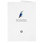 Bee Hummingbird Toutes les occasions (Dos)