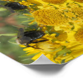 Bee in een Kaleidoscoop Poster (Hoek)