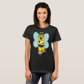 Bee Inline schaatsen Roller schaatsen T-shirt (Voorkant volledig)