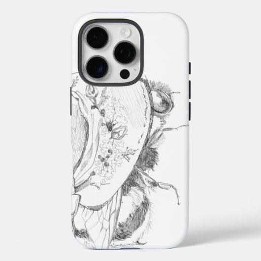 Bee iPhone 16 Pro Hoesje (Achterkant)
