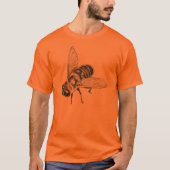 Bee Jersey Honeybee Art Shirt Insect Bug Shirt (Voorkant)