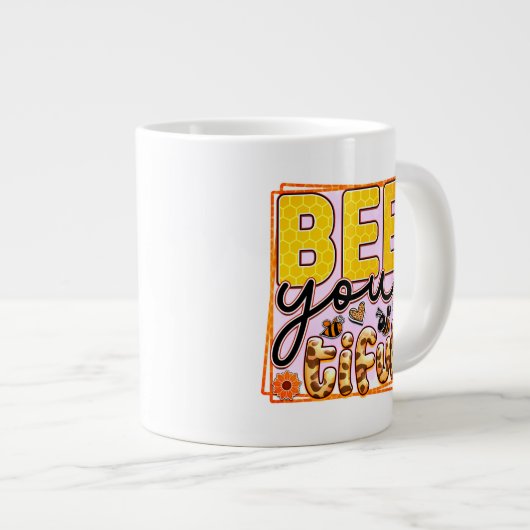 Bee-Jumbo Mug (Devant droit)