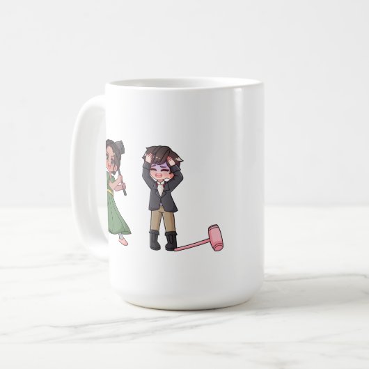 Bee Kate Sharma Fierce voor de Mok van Anthony (Voorkant links)