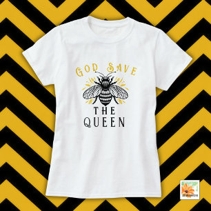 Bee Keeper Gift Honing Liefhebber Modern t-shirt V