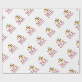 Bee Keeper kersteditie Cadeaupapier (Vlak)