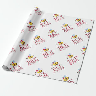 Bee Keeper kersteditie Cadeaupapier