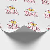 Bee Keeper kersteditie Cadeaupapier (Hoek)