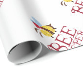 Bee Keeper kersteditie Cadeaupapier (Rol Hoek)