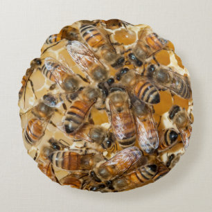 Bee keeping at Arlo's Honey Farm Rond Kussen