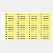 Bee Kids Waterproof Nom Étiquette Fournitures scol (Feuille)