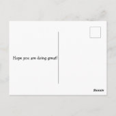 Bee Kind Briefkaart (Achterkant)