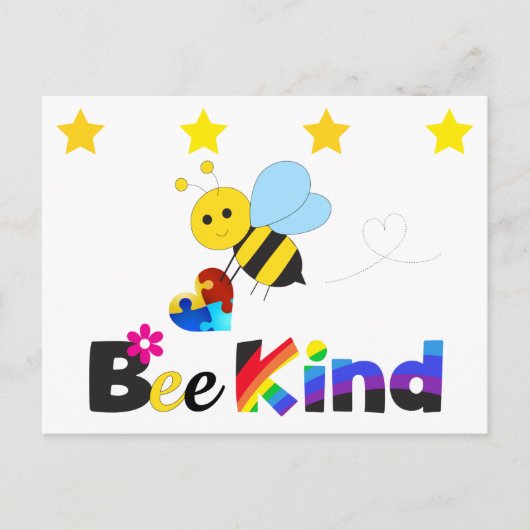 Bee Kind Briefkaart (Voorkant)