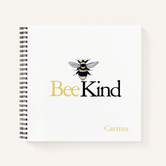 Bee Kind Bumblebee Journal Notitieboek (Voorkant)