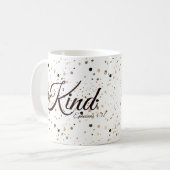 Bee kind   coffee mug koffiemok (Voorkant links)