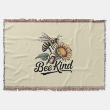 Bee Kind Gooi Deken