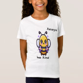 "bee kind" Kawaii Meisje's T-shirt (Voorkant)