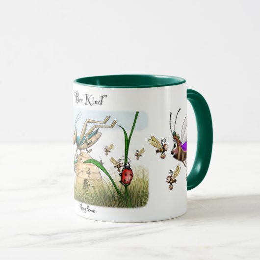 "Bee Kind" Mok (Voorkant rechts)