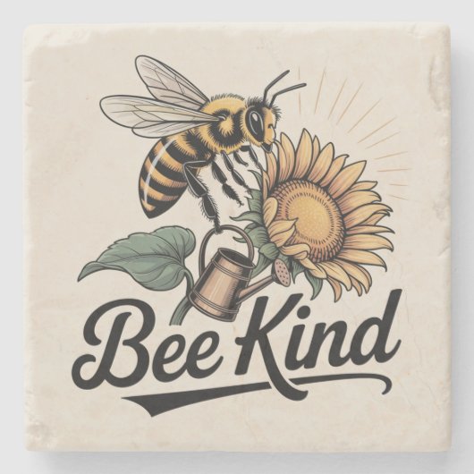 Bee Kind Onderzetter (Voorkant)